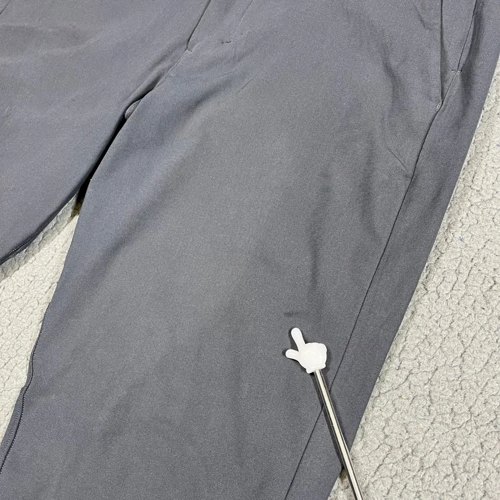 Lululemon Commission Pant Slim Warpstreme 34 Dark Gray Technical Chino 6190
